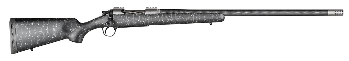 Christensen Arms Summit TI Full Size .28 Nosler 3+1, 26" Natural Titanium - Black/Gray Webbing