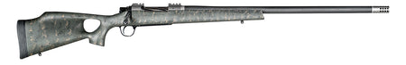 Christensen Arms CA10269815323 Summit TI Rifle - 28 Nosler, 26" Titanium Barrel, Green/Black/Tan Thumbhole Stock, 3+1 Capacity