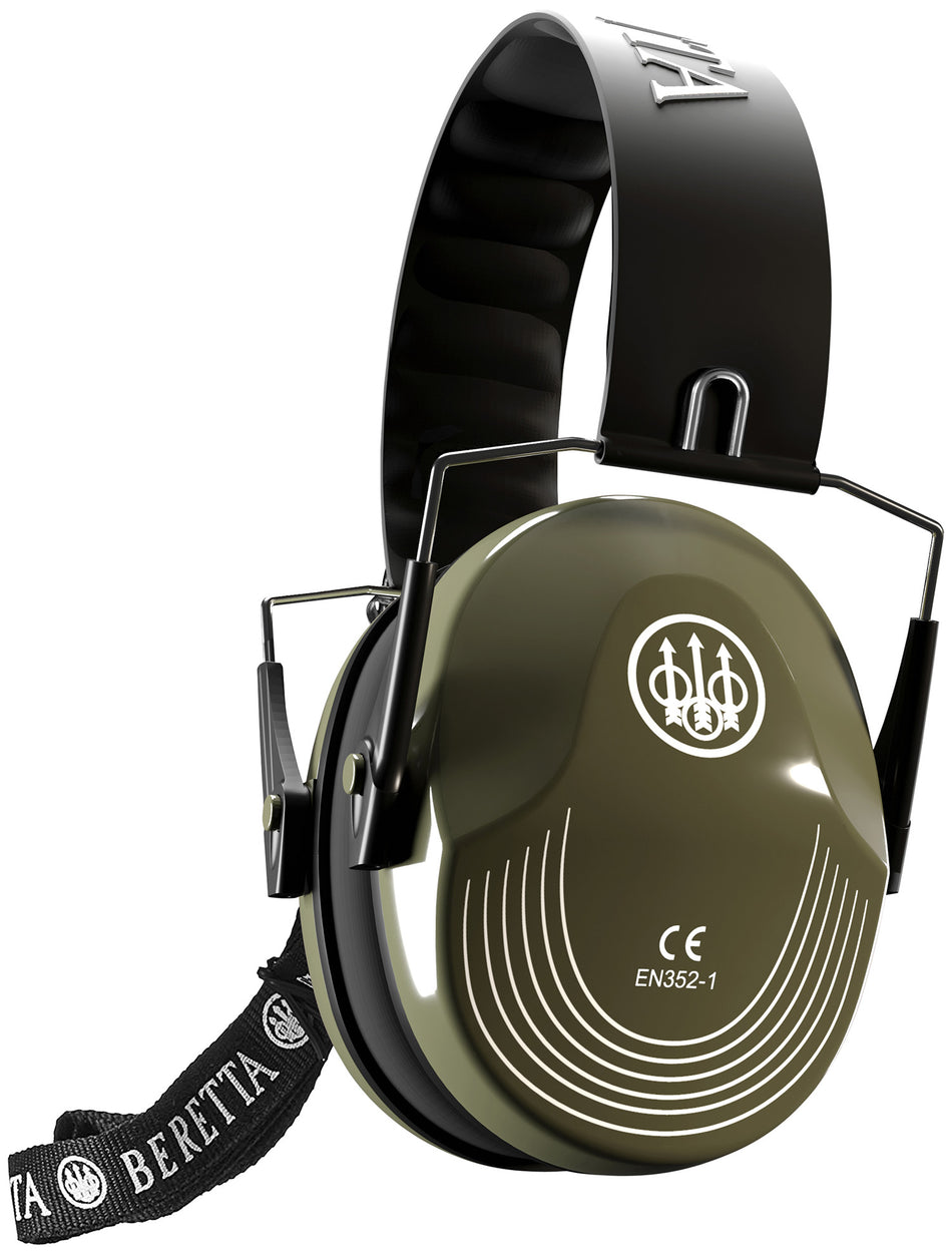 Beretta CF1000000207SS Safety Pro Muff 25dB SNR Green and Black