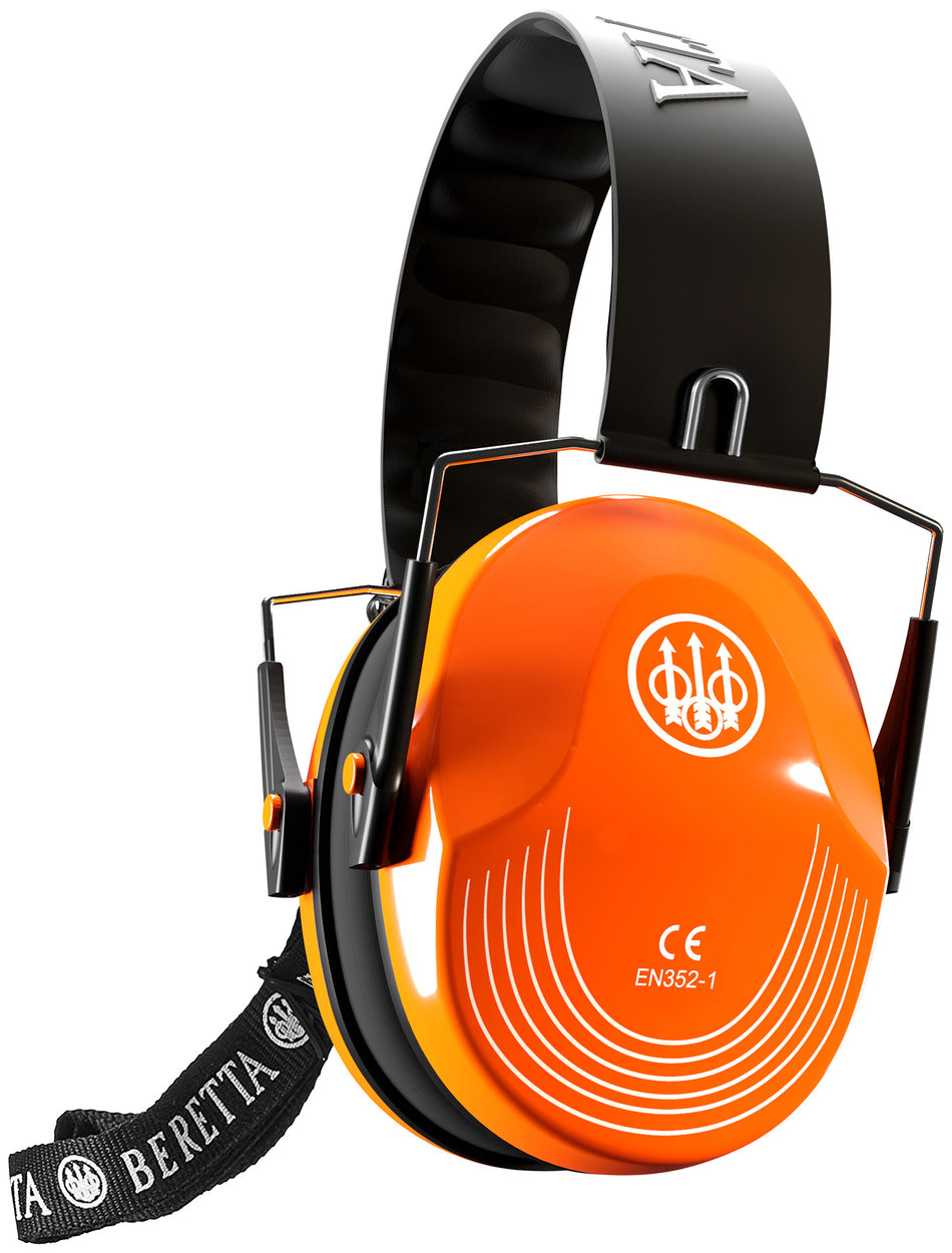 Beretta CF1000000204FF Safety Pro Muff 25dB SNR Fluorescent Orange/Black