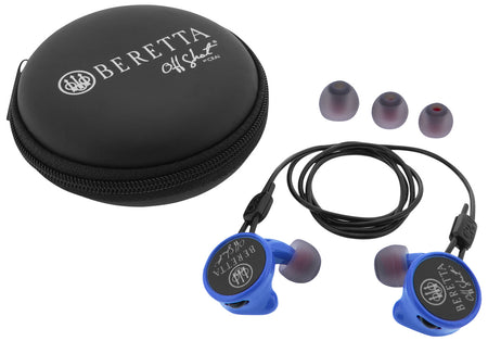 Beretta CF081A215605B5 Comfort Plus Mini Headset 32dB NRR In-Ear Blue/Black