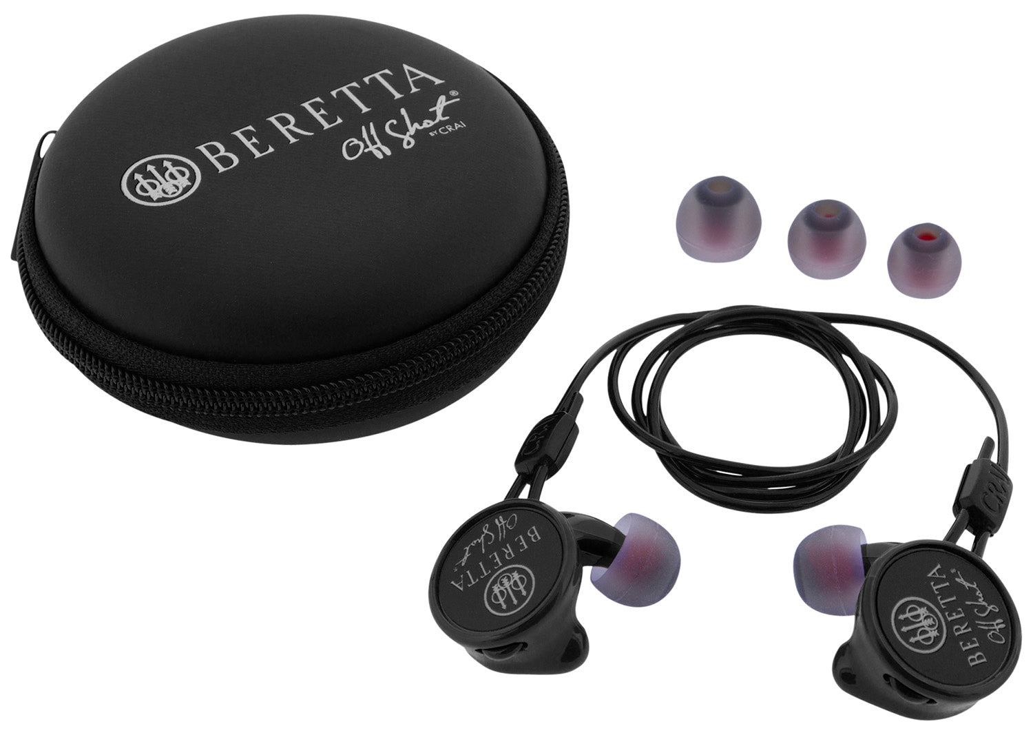 Beretta CF081A21560951 Comfort Plus Mini Headset 32dB NRR In-Ear Black