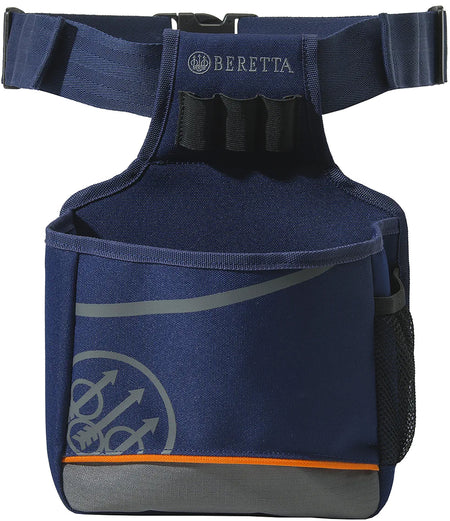 Beretta BS921T1932054VUNI Uniform Pro EVO Shell Pouch 50rd, Blue Neoprene with Bottom Zip