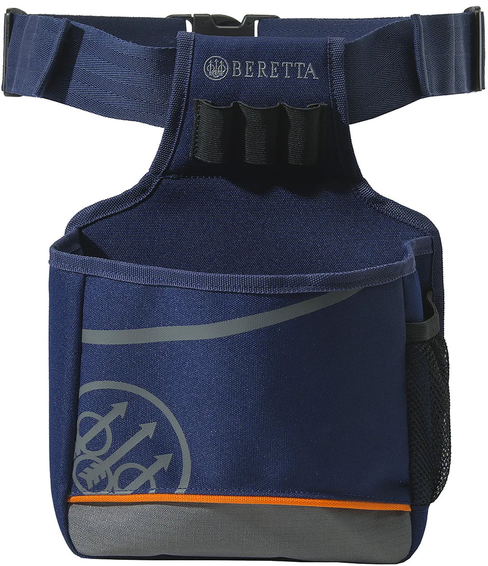 Beretta BS921T1932054VUNI Uniform Pro EVO Shell Pouch 50rd, Blue Neoprene with Bottom Zip