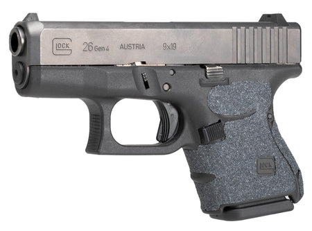 Hogue Wrapter Heavy Grit Adhesive Grip Panel Black for Glock 26 27 33 Gen4