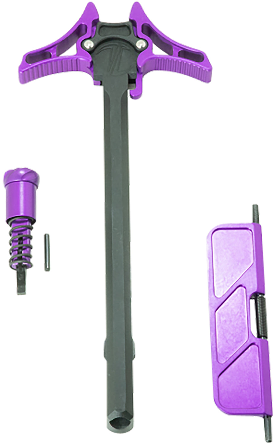 Timber Creek Outdoors AR-15 Enforcer Upper Parts Kit Purple Anodized Billet Aluminum