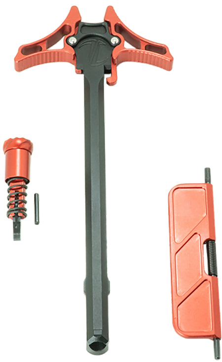 Timber Creek Outdoors AR-15 Enforcer Upper Parts Kit Red Anodized Billet Aluminum