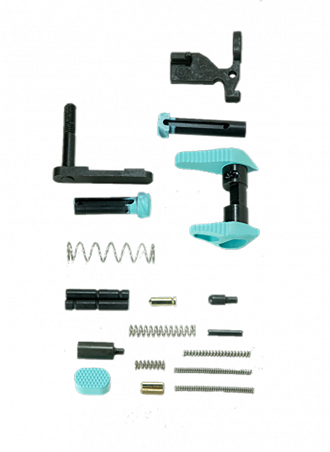 Timber Creek Outdoors AR-15 Lower Parts Kit Robin's Egg Blue Anodized Aluminum ARLPKRE