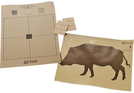 ATN Boar Thermal Target Kit 30x24 Inch Brown Paper Includes 12 Plasters and 2 Targets