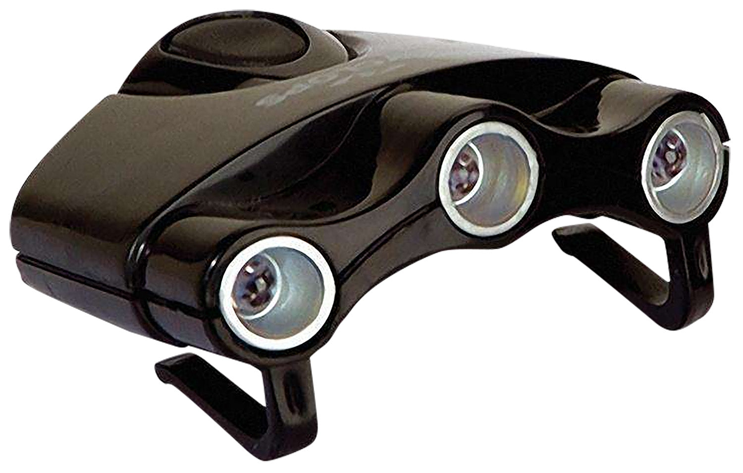 Cyclops CYCHC1W Orion Hat Clip Light Black Clip-On with Green, White and UV LEDs