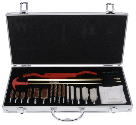 Birchwood Casey PGCK 27-Piece Premium Cleaning Kit Multi-Caliber Silver