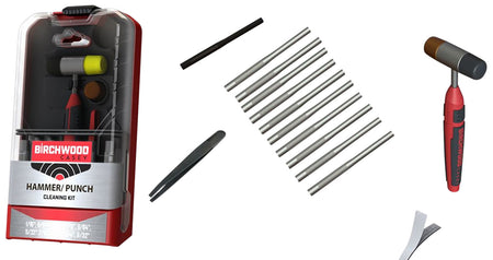 Birchwood Casey 19-Piece Hammer and Punch Kit with Storage Case