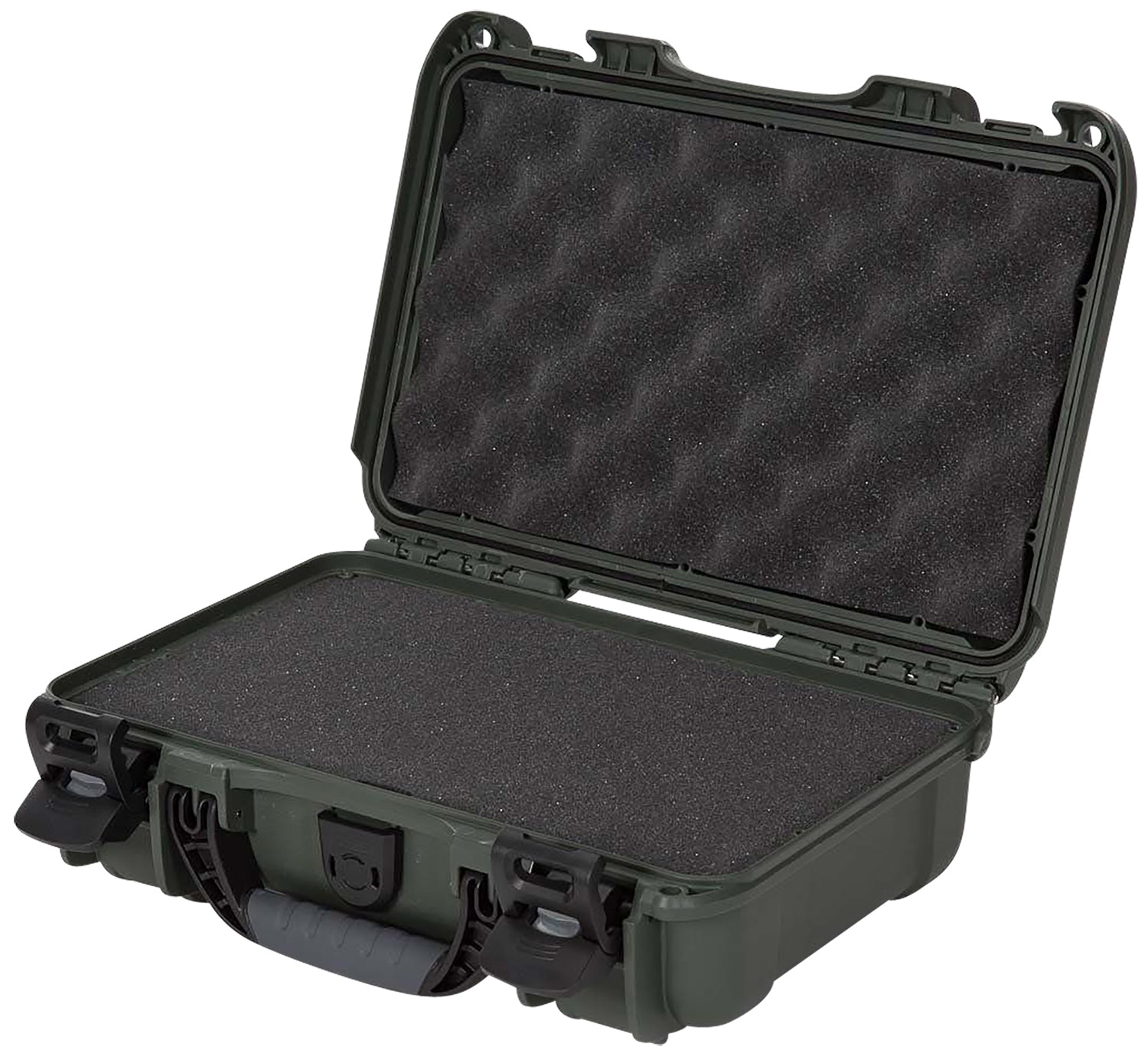 Nanuk 9091006 909 Olive Resin Waterproof Hard Case with Cubed Foam Insert