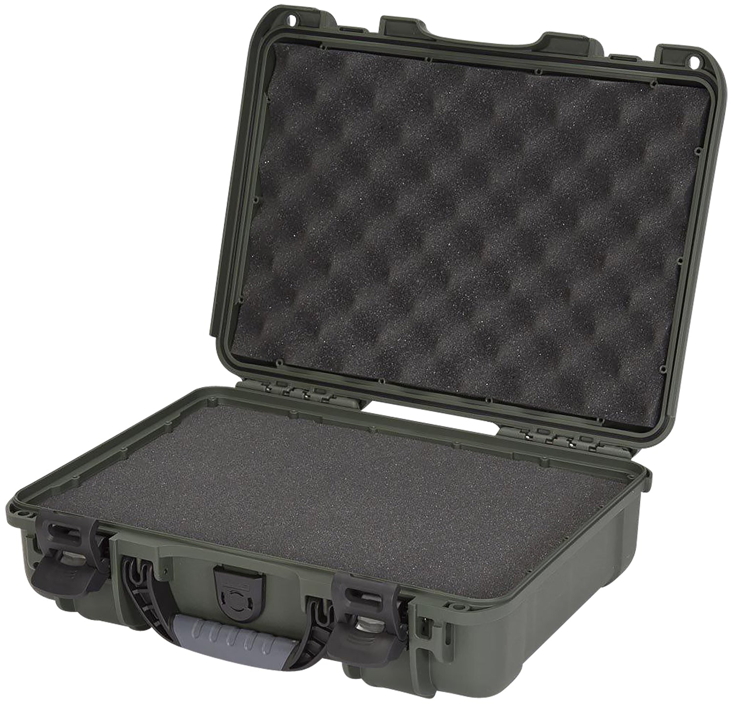 Nanuk 910 Waterproof Case 9101006 Olive Resin Foam-Padded Airline Approved