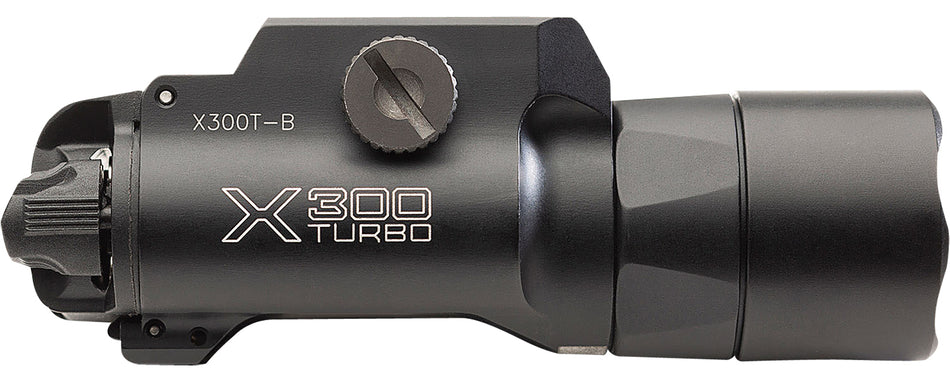 SureFire X300T-B Turbo Black Anodized 650 Lumens White LED Handgun Weapon Light