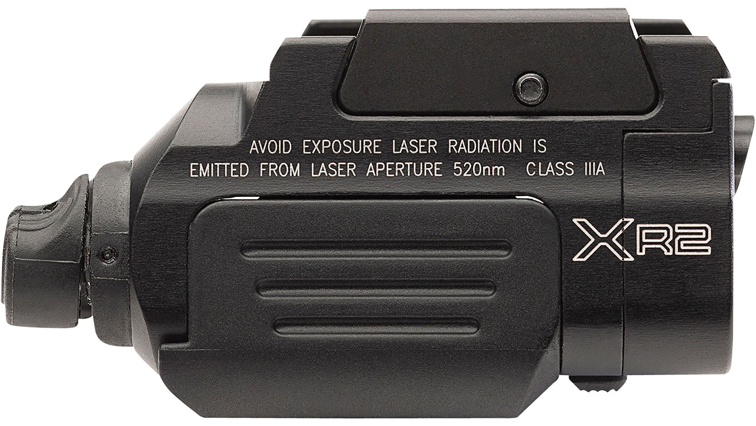 SureFire XR2-A-RD Ultra-Compact Pistol Light 800 Lumens White LED Red Laser Black Anodized