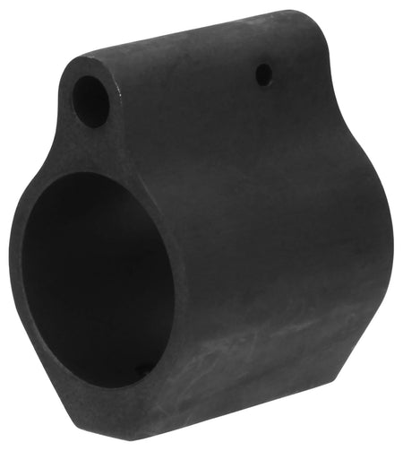TacFire MAR001S2 .750" Low-Profile Micro Gas Block Black Oxide Steel with Roll Pin & Set Screws