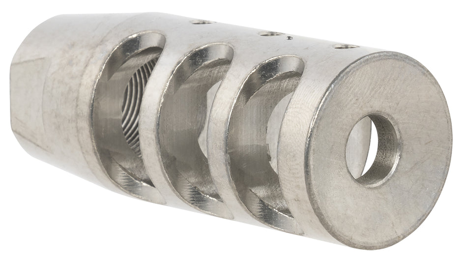 TacFire 308 Win Stainless Steel Compact Compensator 5/8"-24 TPI 2.50" OAL USA Made