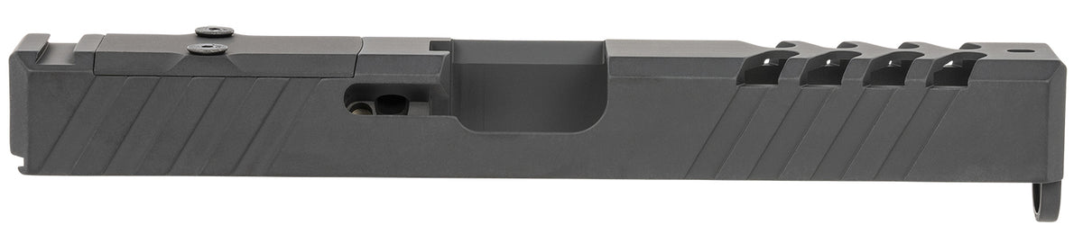 TacFire Glock 22 Gen3 40 S&W Replacement Slide with Optics Cut Graphite Black Cerakote