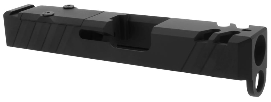 TacFire Glock 26 Gen3 9mm Luger Replacement Slide with Optics Cut Graphite Black Cerakote
