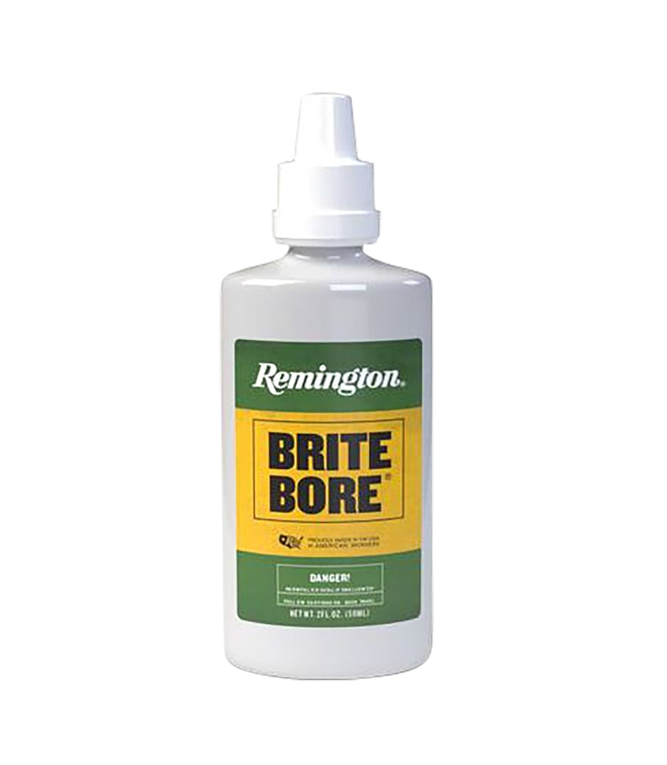 Remington Brite Bore Solvent Against Copper Build Up and Fouling 2 oz Squeeze Bottle