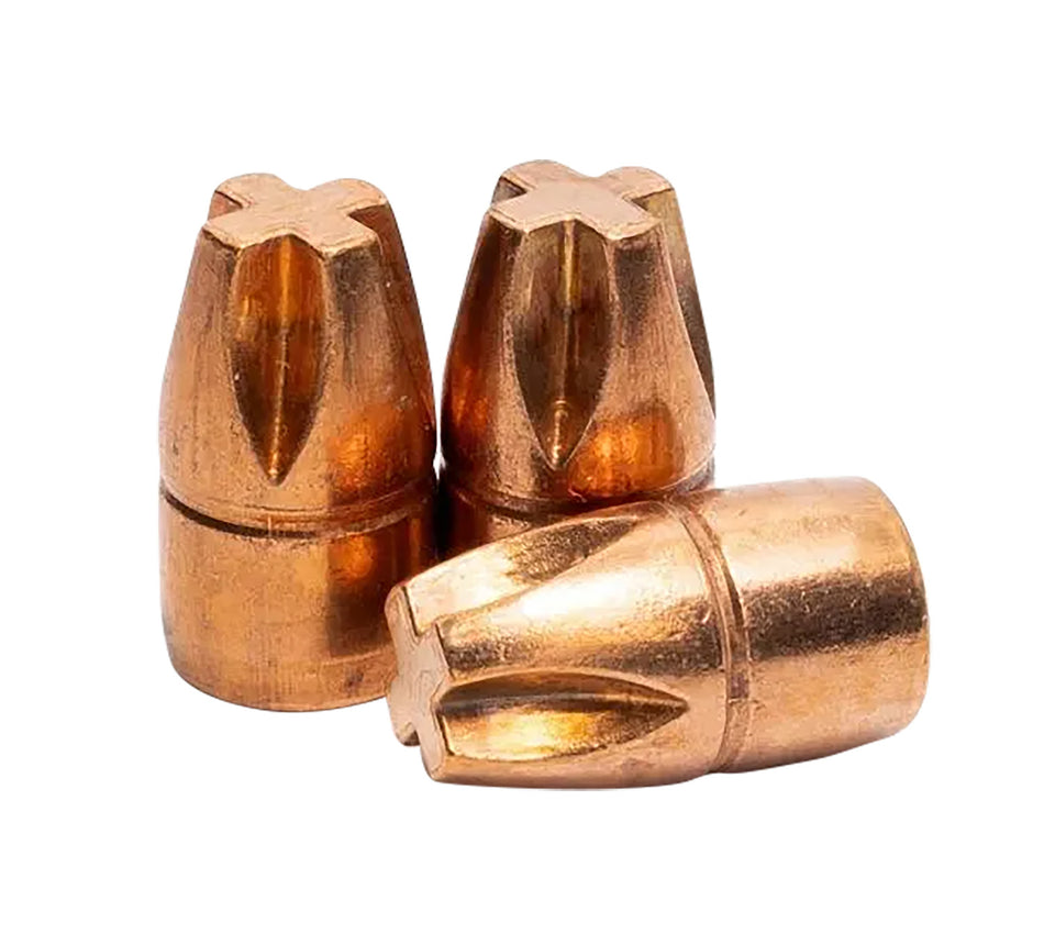Lehigh Defense Xtreme Penetrator 115gr Solid Copper 9mm FTM Reloading Bullets Box of 100