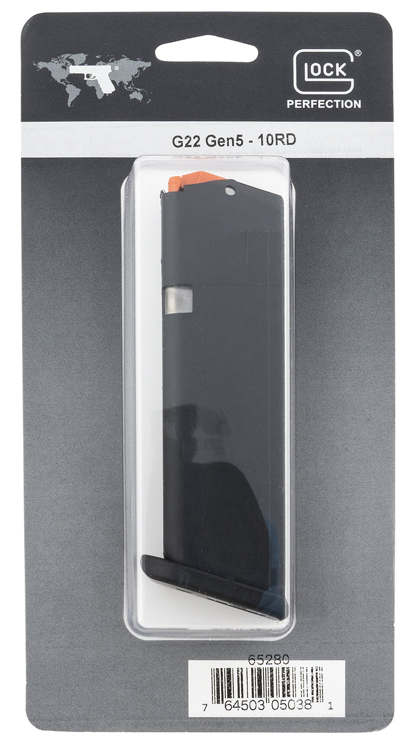 Glock 65280 G22/35 Gen5 10rd 40 S&W Black Polymer Pistol Magazine