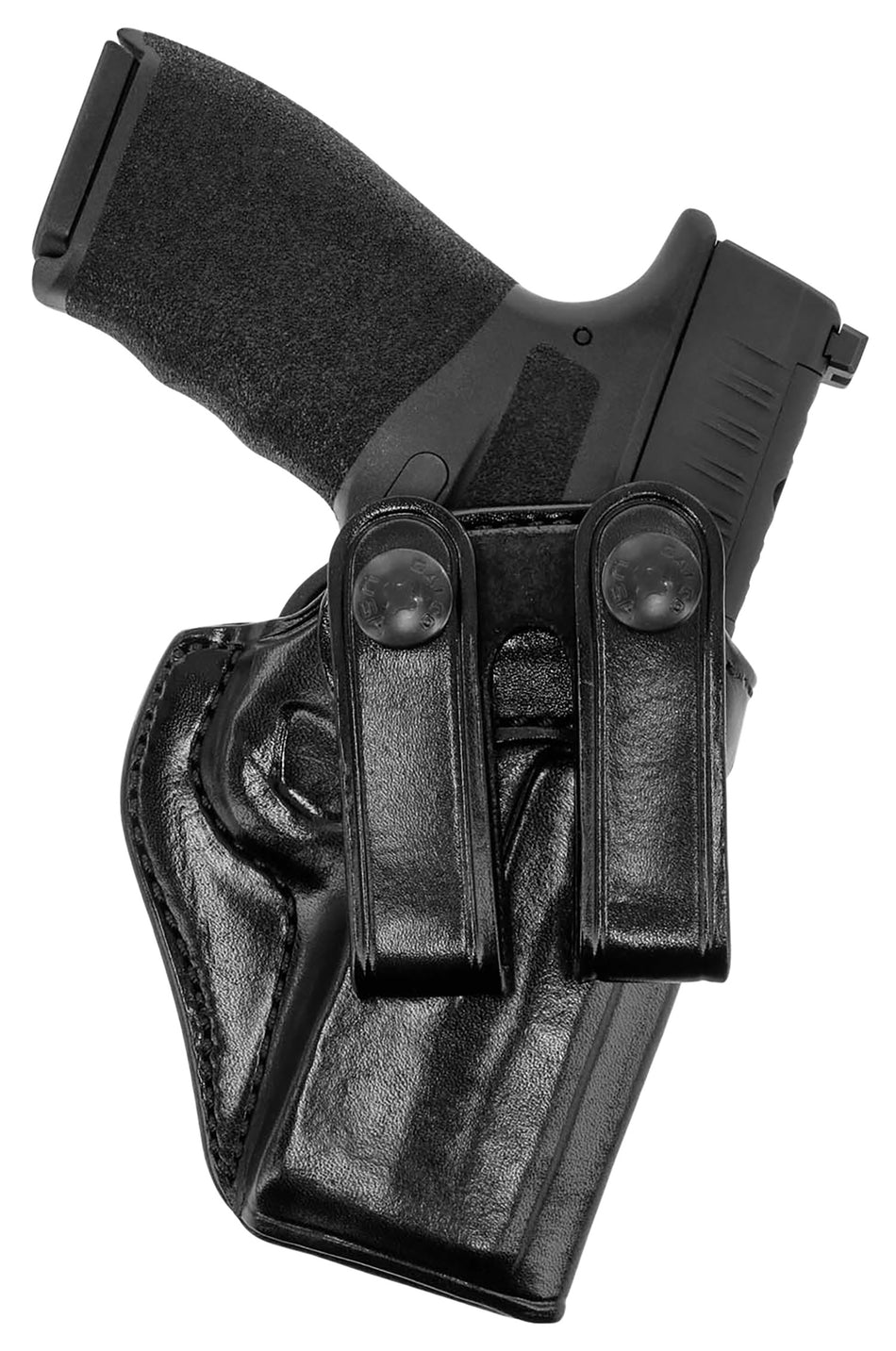Galco SUM876RB Summer Comfort Inside Waistband Black Leather Snap-On Holster Springfield Hellcat Pro RH