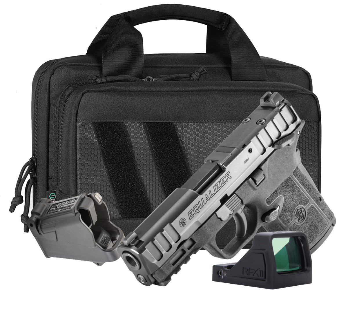 S&W EQUALIZER 14718 9MM OR TS CARRY ON BUNDLE