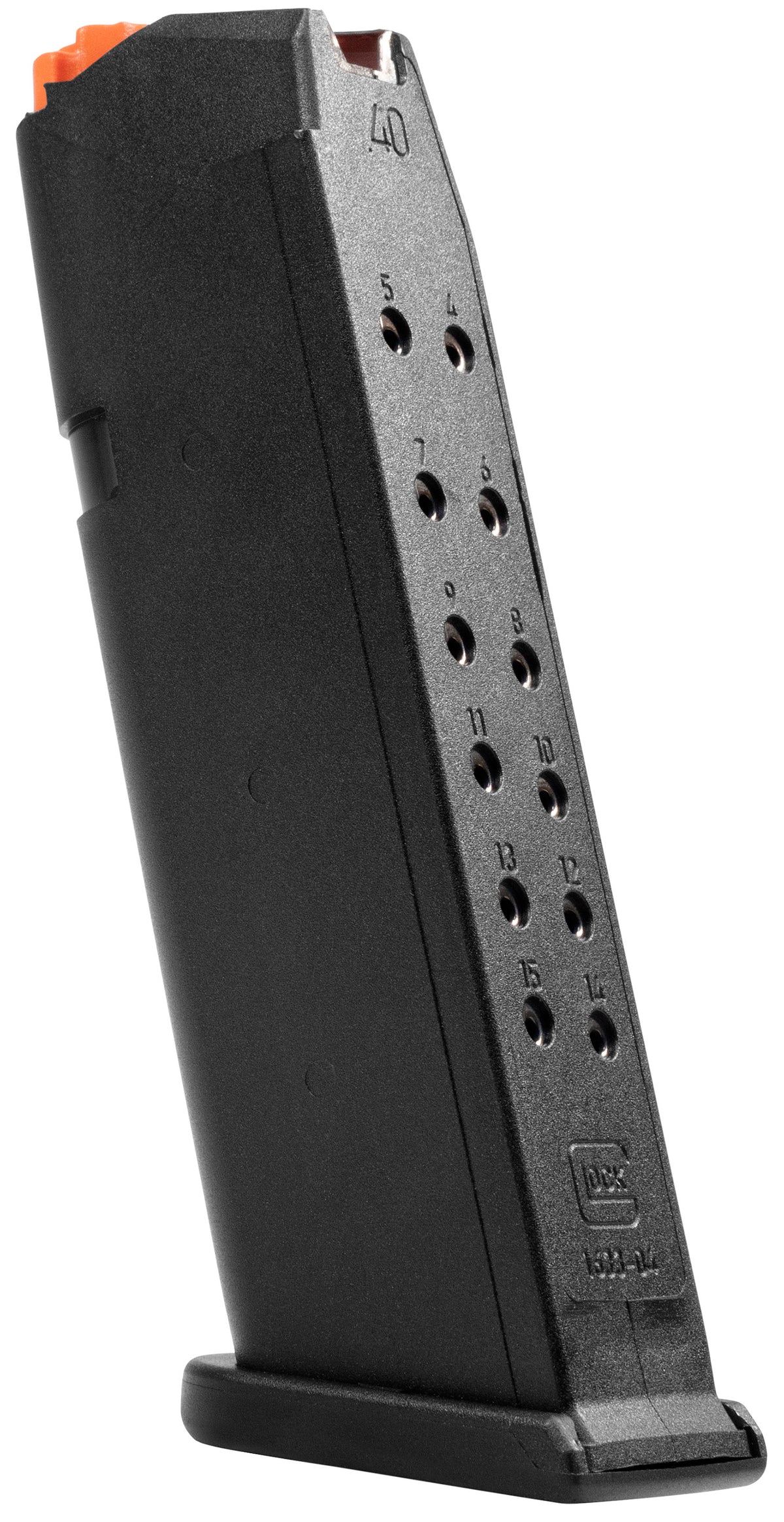 Glock 65279 G22/35 Gen5 15rd 40 S&W Black Polymer Pistol Magazine