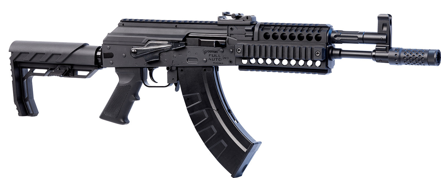 Crosman Full Auto AK1 Air Rifle CO2 .177 Caliber 28-Round Quad Rail Folding Stock
