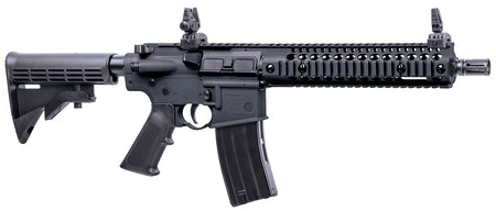 Crosman Full Auto R1 Air Rifle CO2 .177 Cal 25-Round Black Receiver 6-Position Stock