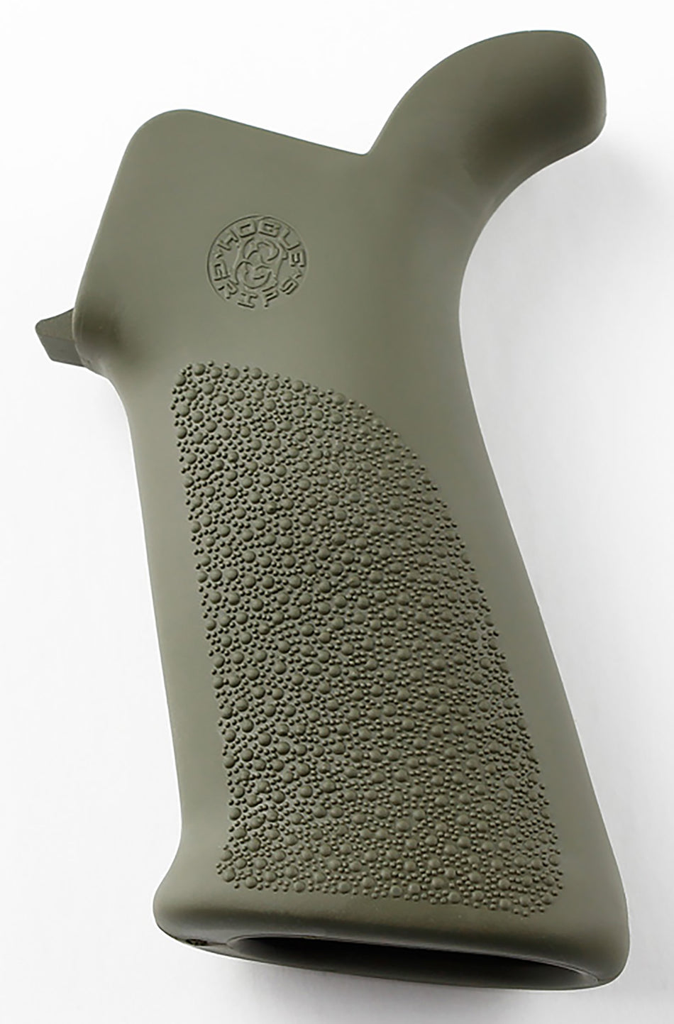 Hogue 15031 OD Green Cobblestone OverMolded Beavertail Rubber Grip AR-15/M16