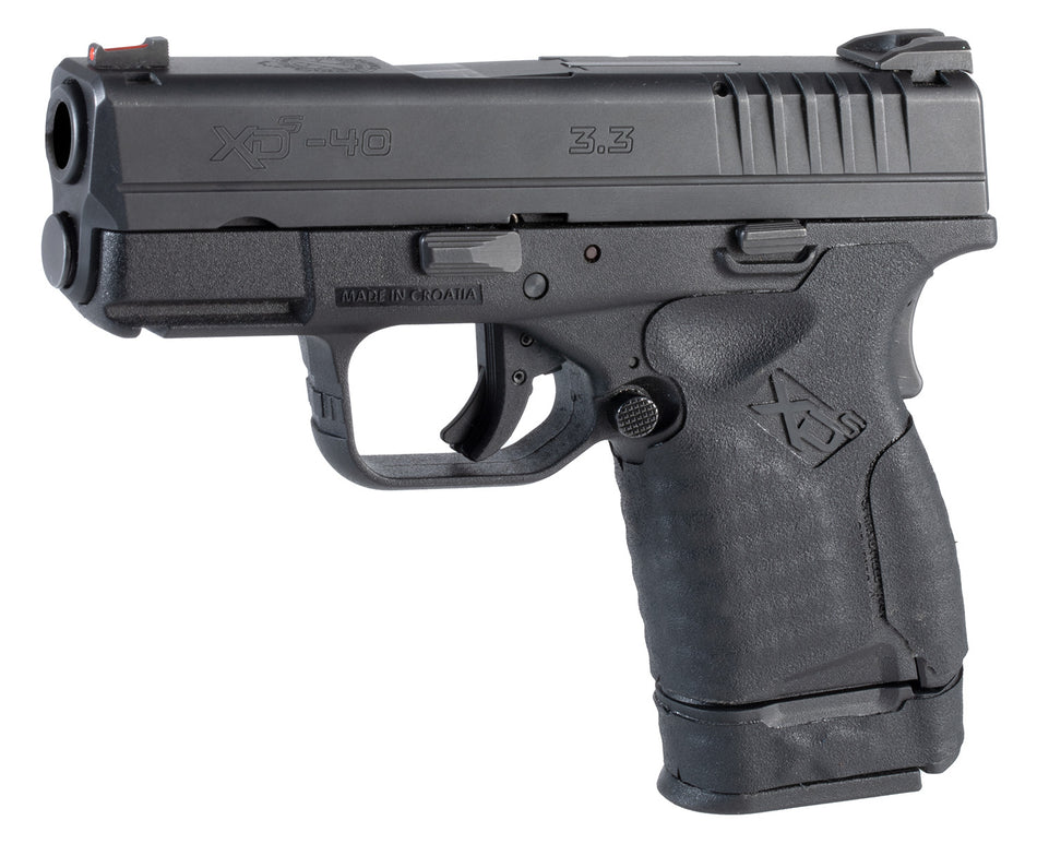 Hogue Wrapter Grain Texture Rubber Adhesive Grip Panel Black Sig P320 Full Size Medium Module