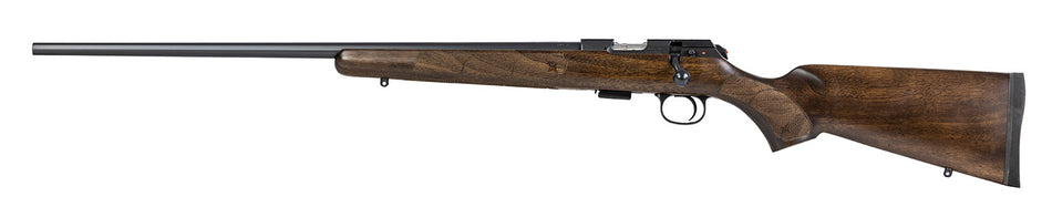 CZ-USA 457 American Left-Hand 22 LR 24" Turkish Walnut Stock Rifle