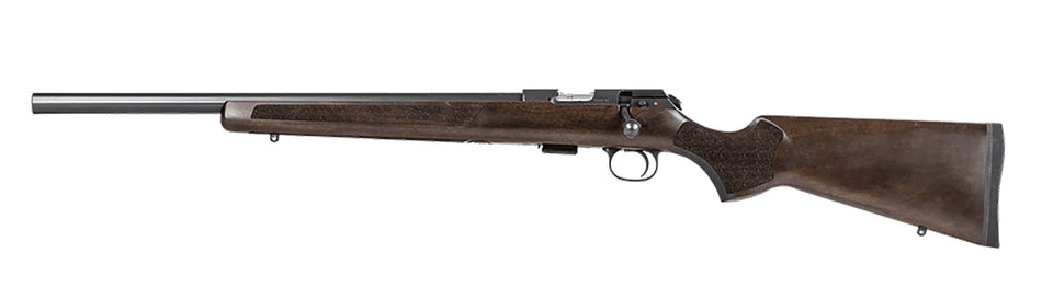 CZ-USA 457 Varmint Left-Hand 22 LR 20.5" Heavy Barrel Wood Stock Rifle