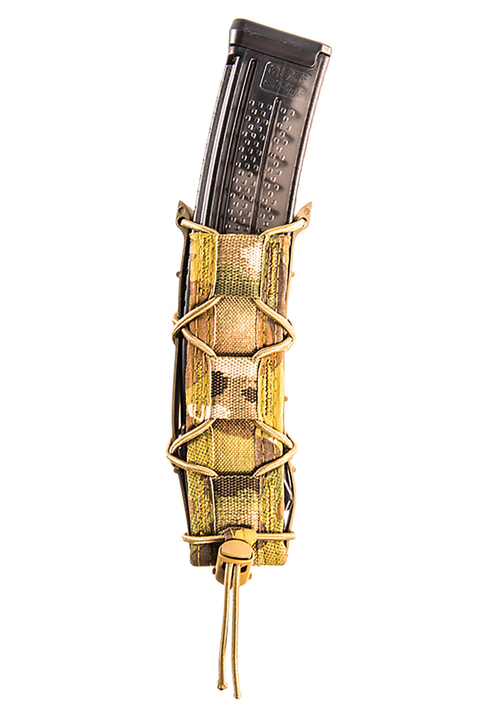 High Speed Gear 11EX00MC Extended TACO Pistol Magazine Pouch MultiCam Nylon MOLLE Compatible