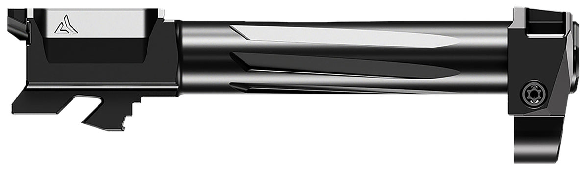 Radian Weapons Ramjet & Afterburner Combo 9mm Luger for Glock 19 Gen3 Fluted Black Stainless Barrel