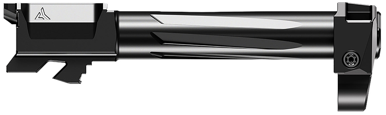Radian Weapons Ramjet & Afterburner Combo 9mm Luger for Glock 19 Gen4 Fluted Black Stainless Barrel