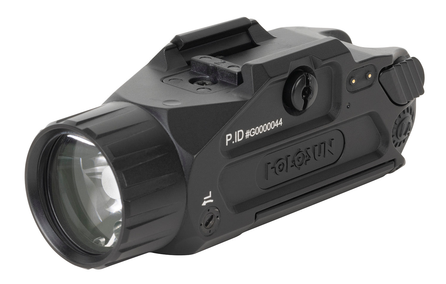 Holosun PIDPLUS P.ID Plus Pistol Light with Green Laser 450/900 Lumens Black Anodized White LED