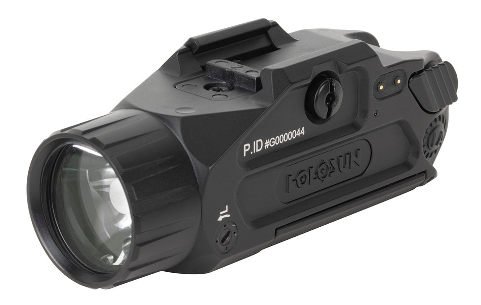 Holosun PIDPLUS P.ID Plus Pistol Light with Green Laser 450/900 Lumens Black Anodized White LED