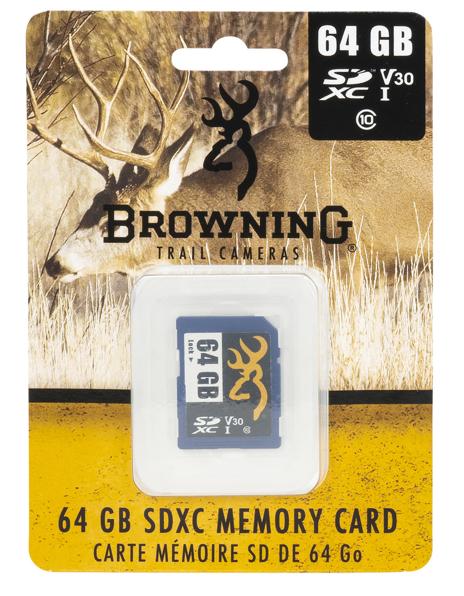 Browning Trail Cameras 64GB SDHC SD Memory Card High Speed