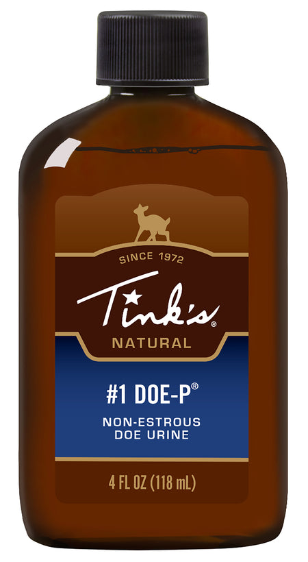 Tinks #1 Doe-P Non-Estrous Deer Attractant Liquid Scent 4 oz W6216