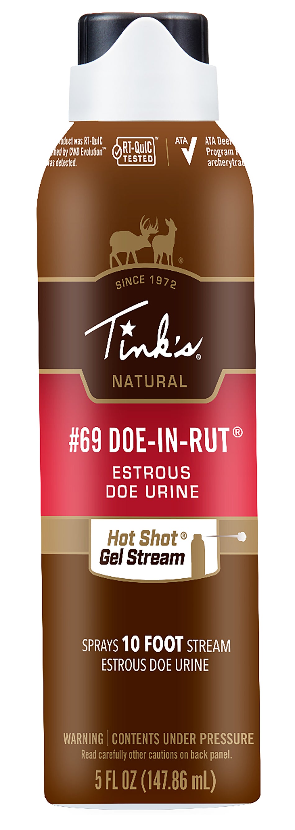 Tinks W6260 Hot Shot Gel Stream Doe In Estrus Deer Attractant 5 oz