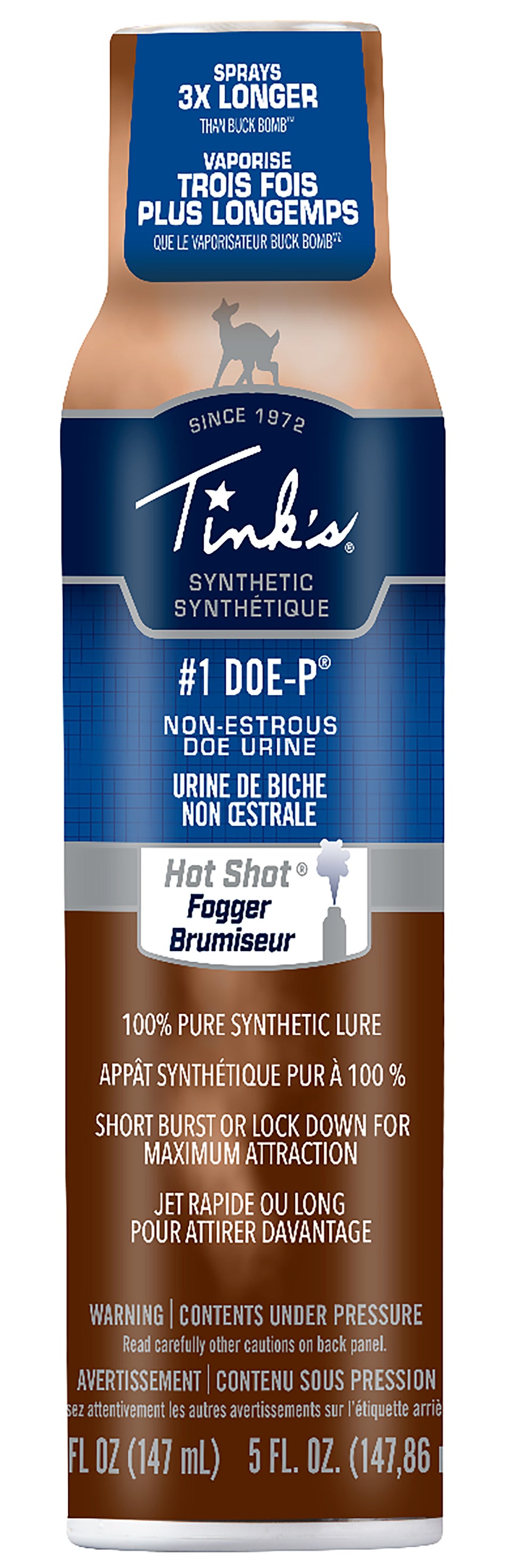 Tinks W5272BL #1 Doe-P Synthetic Doe Urine Deer Attractant 5 oz Spray