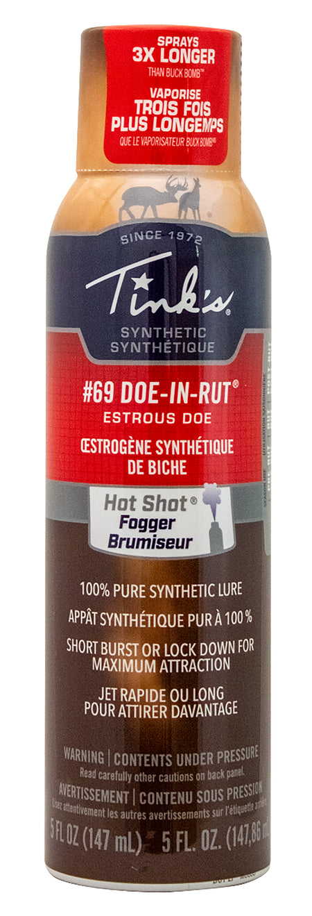 Tinks W5271BL #69 Synthetic Doe In Estrus Deer Attractant Fogger 5 oz Spray