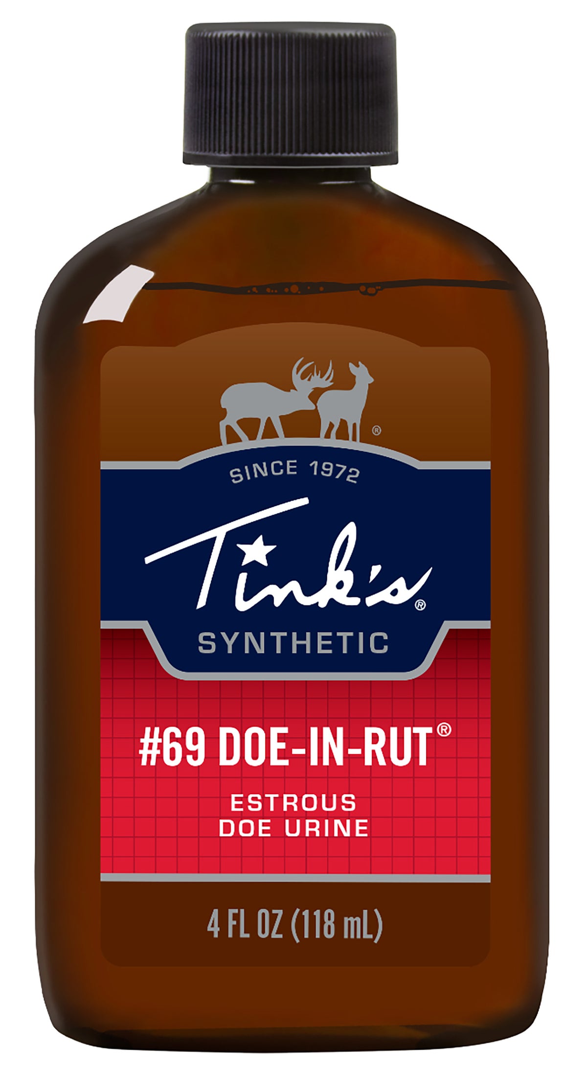 Tinks W5259 #69 Synthetic Doe In Estrus Deer Lure 4 oz Squeeze Bottle