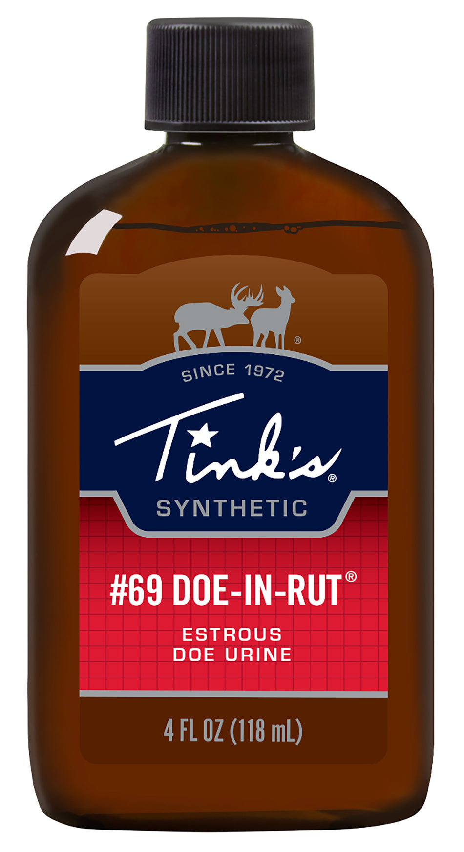 Tinks W5259 #69 Synthetic Doe In Estrus Deer Lure 4 oz Squeeze Bottle