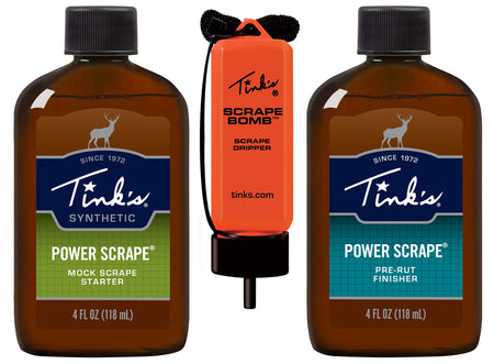 Tinks W5226 Power Scrape All-Season Kit Deer Attractant Mock Scrape Dripper