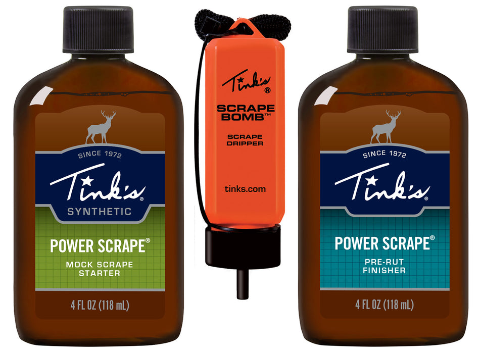 Tinks W5226 Power Scrape All-Season Kit Deer Attractant Mock Scrape Dripper